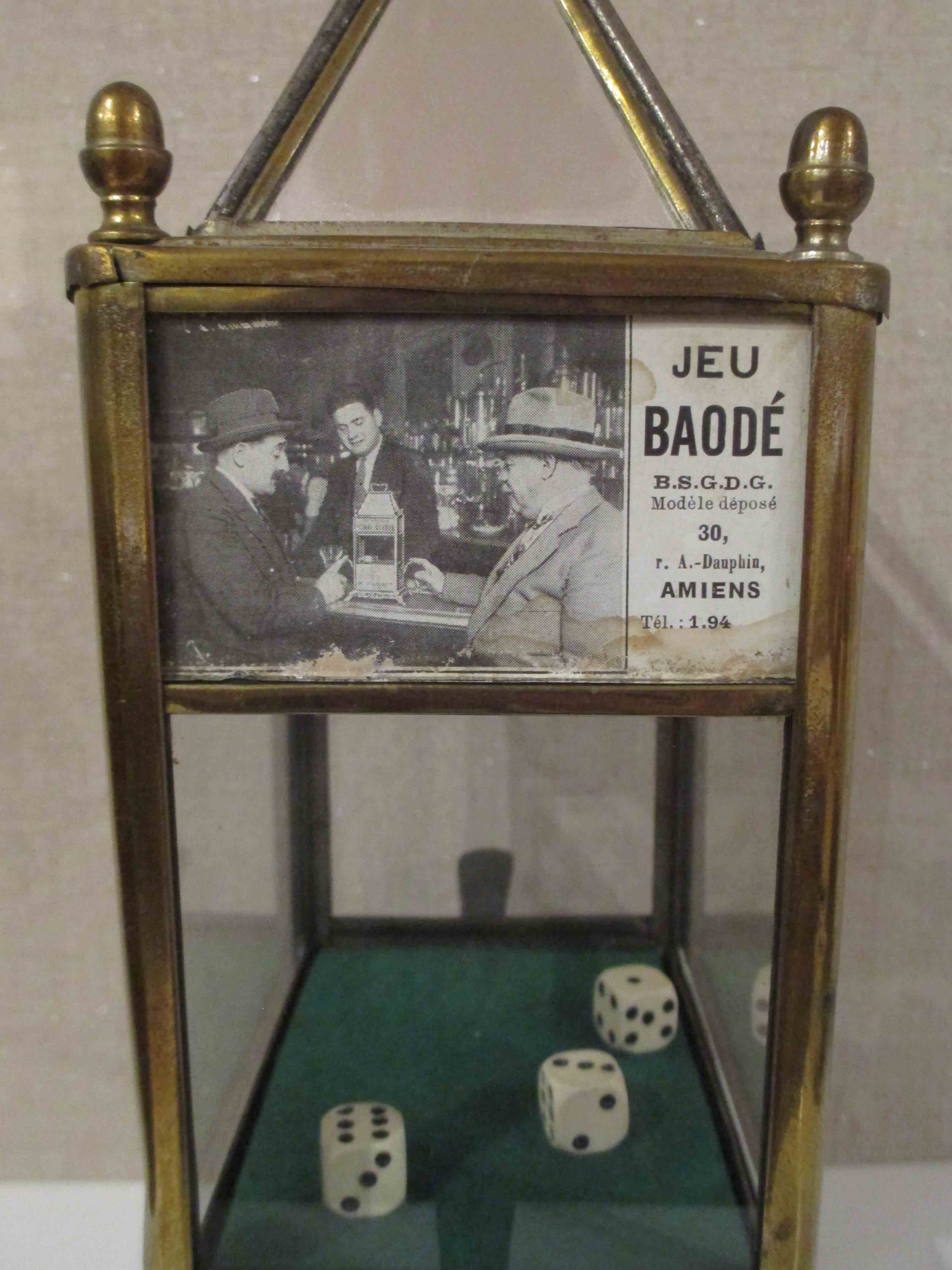Jeu Publicitaire Ancien – 421 – Vers 1900-1920 – Jeu De Cartes Ou Dé – Collection