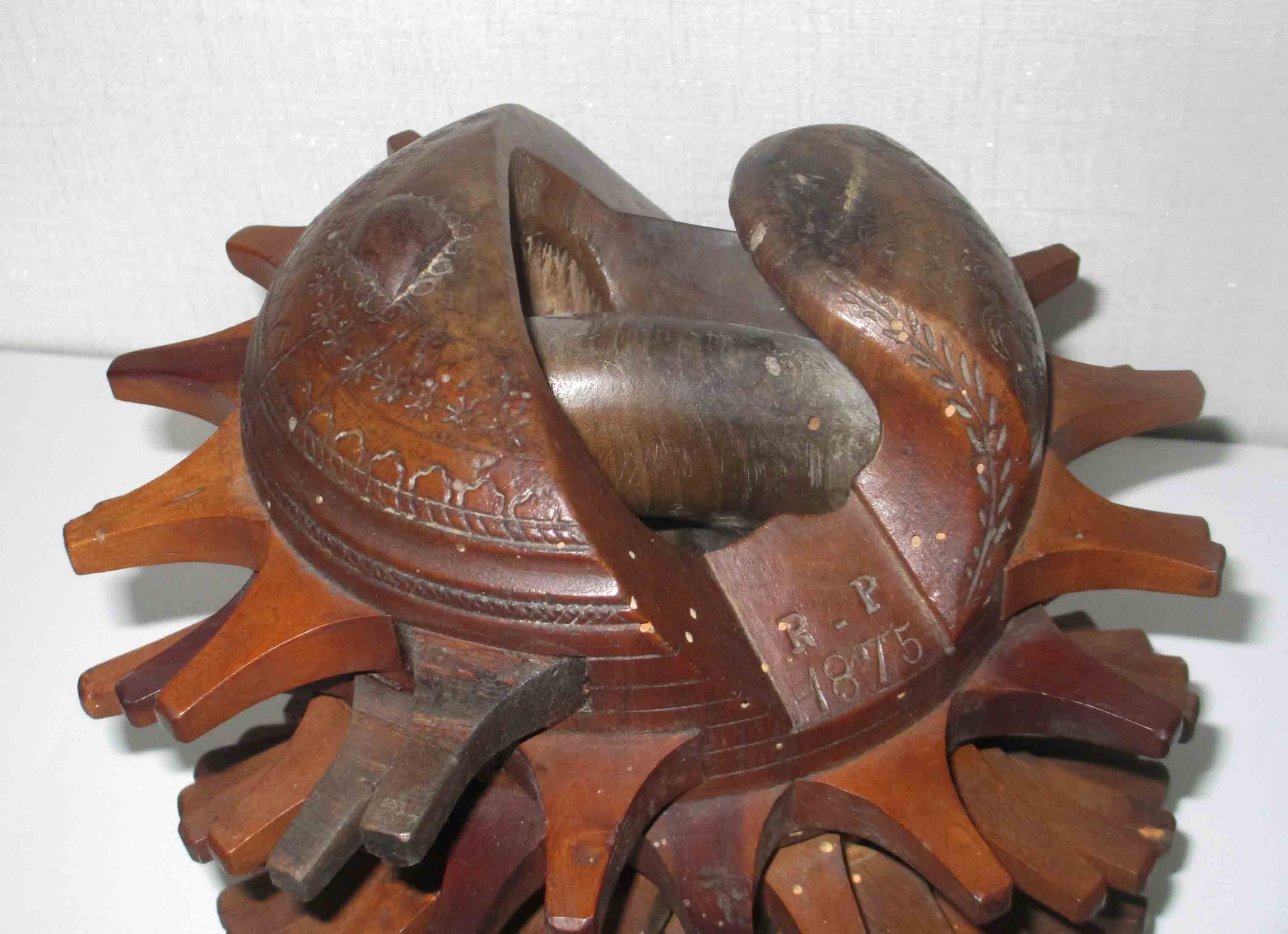 Rare Suspension Vasque En Ouraline, Art Nouveau, Début XXème