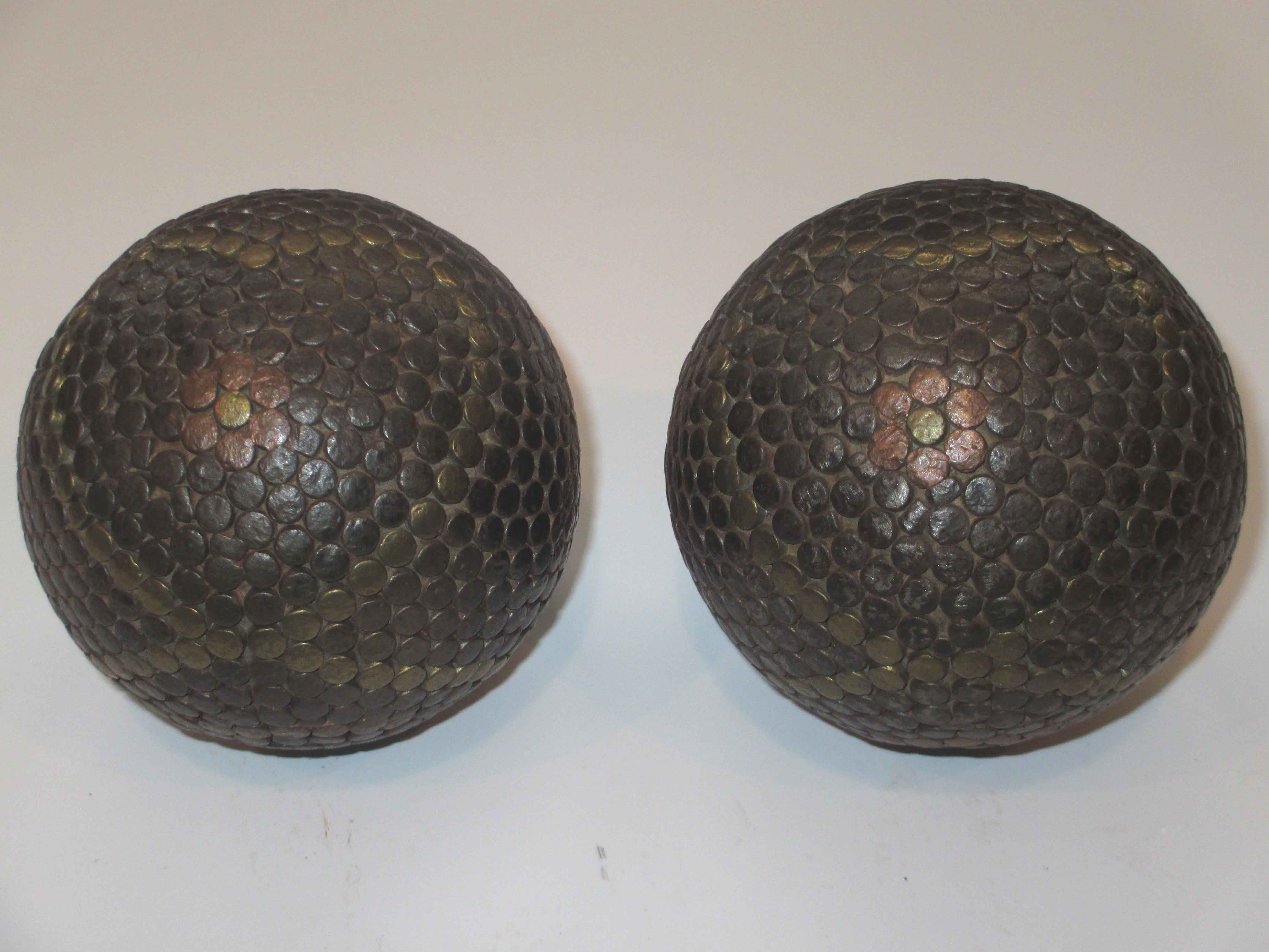 ANCIENNE BOULE DE pétanques cloutés lyonnaise EUR 80,00 - FR